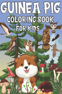 Guinea Pig Coloring Book For Kids