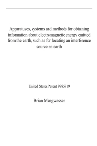 Apparatuses, systems and methods for obtaining information about electromagnetic energy emitted from the earth, such as for locating an interference source on earth