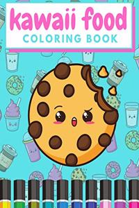 Kawaii Food Coloring Book