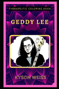 Geddy Lee Therapeutic Coloring Book