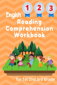 English Reading Comprehension Workbook for 1st 2nd 3rd Grade