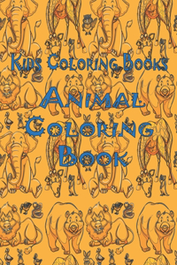 Kids Coloring Books Animal Coloring Book