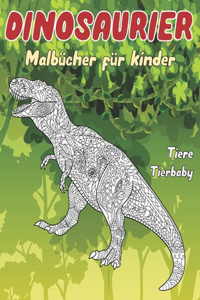 Malbücher für Kinder - Tierbaby - Tiere - Dinosaurier
