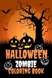 Halloween Zombie Coloring Book