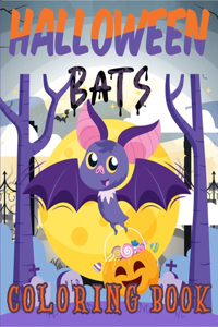 Halloween Bats Coloring Book