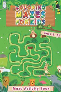 Coloring Mazes For Kids Ages 8-12