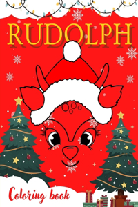 Rudolph coloring book