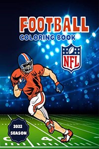 Football Coloring Book : NFL National Football League-Exciting Sports Coloring Book for Football Fans