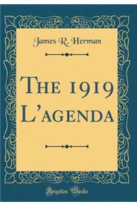 The 1919 L'agenda (Classic Reprint)