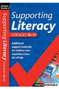 Supporting Literacy For Ages 10-11