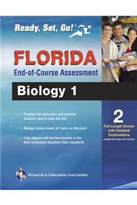 Florida Biology 1 End-Of-Course Assessment Book + Online