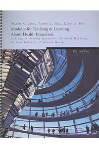 Modules for Teaching & Learning about Health Education