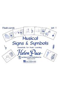 Flash Cards: Musical Signs and Symbols Set 1