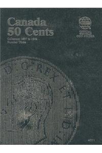 Official Whitman Coin Folder: Canada Half Dollars (50 Cents) #3: 1937-1952