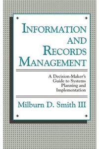 Information and Records Management