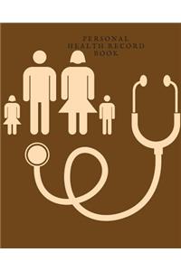 Personal Health Record Book