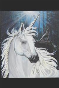 Fantasy Unicorn Journal And Notebook .