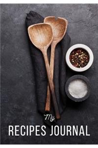 My Recipes Journal