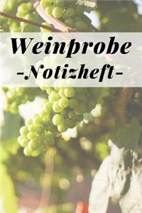 Weinprobe Notizheft