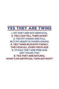 Yes They Are Twins