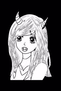 Cartoon Anime Girl