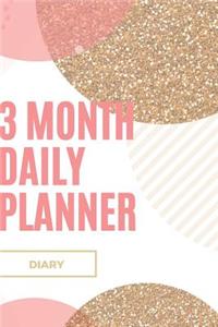 3 Month Daily Planner