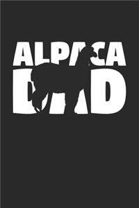 Alpaca Journal - Alpaca Dad Alpaca Notebook - Gift for Animal Lovers