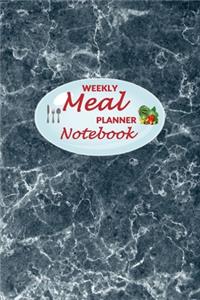 Weekly Meal Planner Notebook