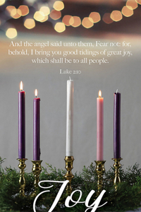 Joy Bulletin (Pkg 100) Advent