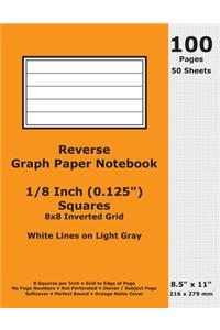 Reverse Graph Paper Notebook