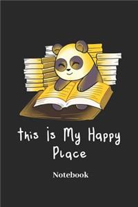 This Is My Happy Place Notebook