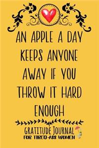 An Apple A Day Keeps Anyone Away If You Throw It Hard Enough