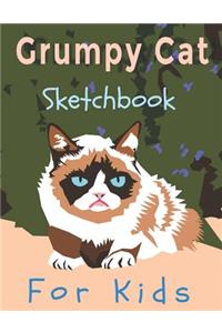 Grumpy Cat Sketchbook For Kids