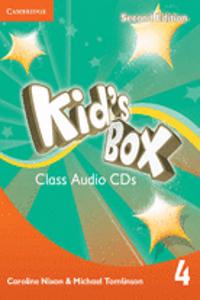 Kid's Box Level 4 Class Audio CDs (3)