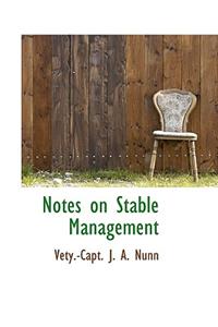 Notes on Stable Management