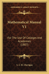 Mathematical Manual V1