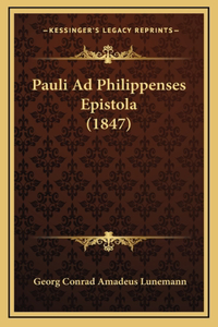 Pauli Ad Philippenses Epistola (1847)