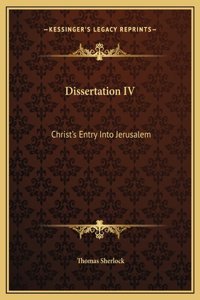 Dissertation IV