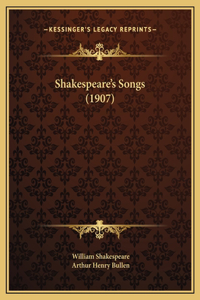 Shakespeare's Songs (1907)