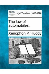 Law of Automobiles.