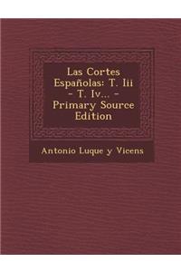 Las Cortes Espanolas