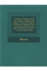 La Cuisiniere Bourgeoise