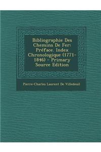 Bibliographie Des Chemins de Fer