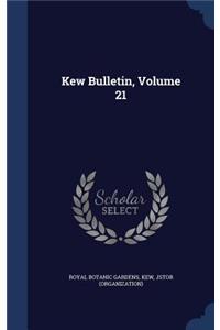 Kew Bulletin, Volume 21