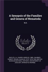 A Synopsis of the Families and Genera of Nematoda