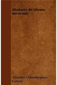 Silabario de idioma mexicano