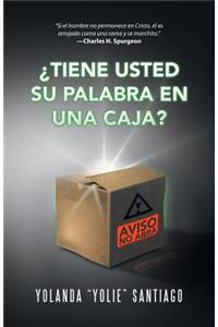 ¿Tiene usted Su palabra en una caja?