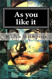 As you like it