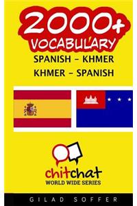 2000+ Spanish - Khmer Khmer - Spanish Vocabulary