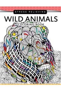 Wild Animals Coloring Books
